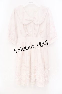 画像1: LIZ LISA / メロメロスイーツ柄ワンピース 0 ピンク O-25-12-02-058-LO-OP-OW-OS