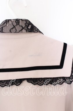 画像4: Rojita / レースフリルセーラーカラー風ワンピース  ピンク O-25-12-02-1035-LO-OP-IG-OS