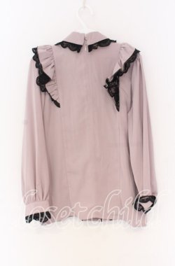 画像3: Rojita / ダブルリボンフリルブラウス  ピンク×クロ O-25-12-02-1038-LO-BL-IG-OS