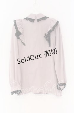 画像3: Rojita / ダブルリボンフリルブラウス  ピンク×クロ O-25-12-02-1038-LO-BL-IG-OS