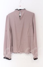 画像3: Rojita / レースアップブラウス  ピンク×クロ O-25-12-02-1039-LO-BL-IG-ZS (3)