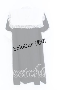 画像3: Jamie エーエヌケー / チョーカー付きハートプリントカットワンピース  クロ×シロ O-25-12-02-1042-LO-OP-IG-ZT372