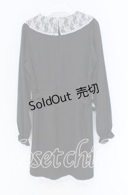 画像3: Rojita / セットアップ風配色ワンピース  クロ×シロ O-25-12-02-1043-LO-OP-IG-OS