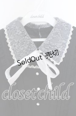 画像2: Rojita / 衿レースWベルトワンピース  クロ O-25-12-02-1044-LO-OP-IG-OS