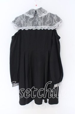 画像3: Rojita / レース切替ガーターワンピース  クロ O-25-12-02-1045-LO-OP-IG-OS