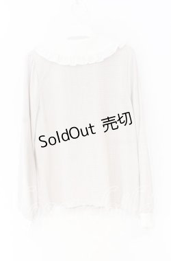 画像3: Ank Rouge / フリルカラーギンガムブラウス  ベージュ×シロ O-25-12-02-1047-CA-BL-IG-OS