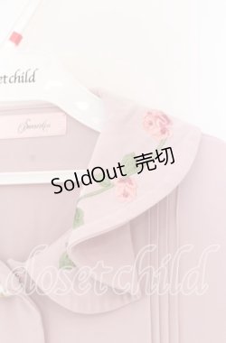 画像2: Swankiss / 薔薇刺繍ブラウス  ピンク O-25-12-02-1005-CA-BL-IG-OS