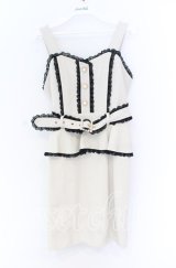 Rojita / ペプラムジャンスカ  アイボリー O-25-12-02-1049-LO-OP-IG-OS