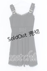 Rojita / ハートバックルレースジャンスカ  クロ O-25-12-02-1050-LO-OP-IG-OS