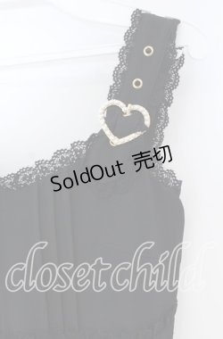 画像2: Rojita / ハートバックルレースジャンスカ  クロ O-25-12-02-1050-LO-OP-IG-OS