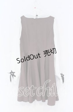 画像2: Rojita / ジャンスカライクビジュ釦ワンピース  ピンク×シロ O-25-12-02-1057-LO-OP-IG-OS