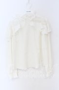 Ank Rouge / ショルダーレースブラウス  シロ O-25-12-02-1060-CA-BL-IG-OS