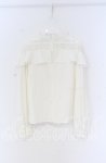 画像3: Ank Rouge / ショルダーレースブラウス  シロ O-25-12-02-1060-CA-BL-IG-ZT371 (3)