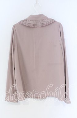 画像2: evelyn / タック丸襟ブラウス  ピンク O-25-12-02-1068-LO-BL-IG-OS