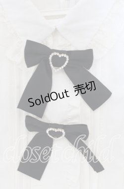 画像2: Rojita / ダブルリボンフリルブラウス  オフシロ O-25-12-02-1071-LO-BL-IG-OS