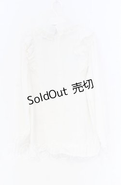 画像3: Rojita / ダブルリボンフリルブラウス  オフシロ O-25-12-02-1071-LO-BL-IG-OS