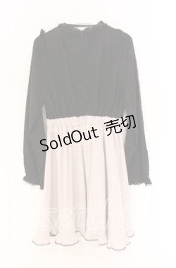 画像3: Honey Cinnamon / ハート貼付けレースワンピース  クロ×ピンクベージュ O-25-12-02-1072-LO-OP-IG-OS