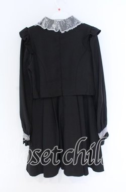 画像3: Rojita / レースリボンカラーワンピース  クロ O-25-12-02-1073-LO-OP-IG-OS