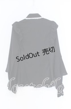 画像3: Rojita / レーシーリボン袖ボリュームブラウス  クロ×シロ O-25-12-02-1075-LO-BL-IG-OS