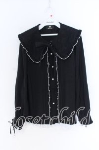 Rojita / くま耳ブラウス  クロ O-25-12-02-1076-LO-BL-IG-OS