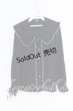 画像1: Rojita / くま耳ブラウス  クロ O-25-12-02-1076-LO-BL-IG-OS