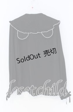 画像4: Rojita / くま耳ブラウス  クロ O-25-12-02-1076-LO-BL-IG-OS