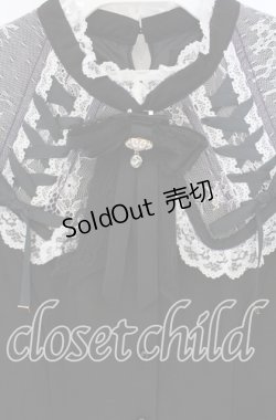 画像2: Rojita / 配色レースセーラーカラーワンピース  クロ×シロ O-25-12-02-1078-LO-OP-IG-OS