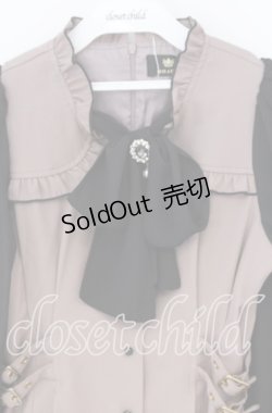 画像2: Rojita / BIGリボン配色ワンピース  ピンク×クロ O-25-12-02-1008-LO-OP-IG-OS