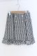 画像1: Secret Honey / ハートボタンツイード台形スカート  クロ×シロ O-25-12-02-1083-CA-SK-IG-OS (1)