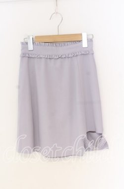 画像1: Ank Rouge / 裾バックルスカート  ラベンダー O-25-12-02-1085-CA-SK-IG-OS