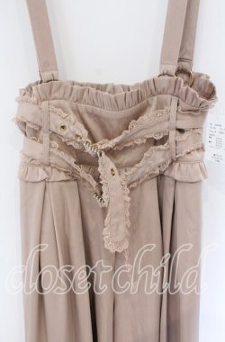 画像2: Rojita / Wベルトサス付パンツ  ピンクベージュ O-25-12-02-1088-LO-PA-IG-OS