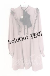 Rojita / レースリボン配色フリルワンピース  ピンク O-25-12-02-1010-LO-OP-IG-OS