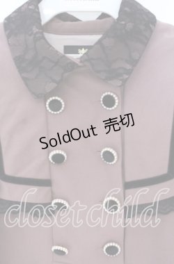 画像2: Rojita / レースフリルセーラーカラー風ワンピース  ピンク」 O-25-12-02-1011-LO-OP-IG-OS