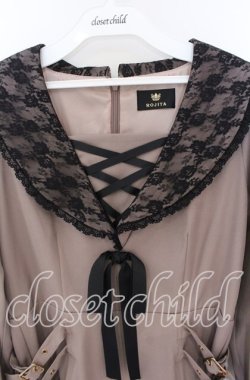 画像2: Rojita / 衿レースWベルトワンピース  ピンク O-25-12-02-1012-LO-OP-IG-OS