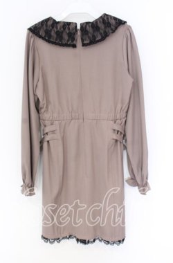 画像3: Rojita / 衿レースWベルトワンピース  ピンク O-25-12-02-1012-LO-OP-IG-OS