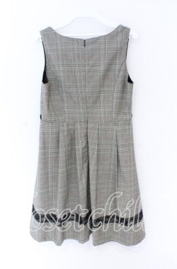 画像3: Ank Rouge / デコルテスカラップジャンパースカート  グレー O-25-12-02-1015-CA-OP-IG-OS