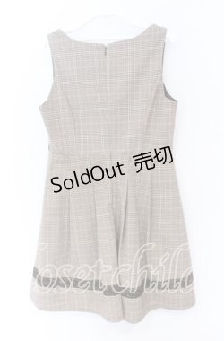 画像2: Ank Rouge / デコルテスカラップジャンパースカート  ブラウン O-25-12-02-1016-CA-OP-IG-OS