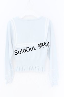 画像3: Honey Cinnamon / セーラーカラーニット  ブルー O-25-12-02-1017-LO-TO-IG-OS