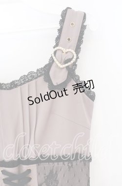 画像2: Rojita / ハートバックルレースジャンスカ  ピンク O-25-12-02-1002-LO-OP-IG-OS