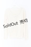 LODISPOTTO / リボンニット  アイボリー O-25-12-02-1019-LO-TO-IG-OS