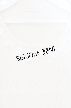 画像2: LODISPOTTO / リボンビジュー配色ニット  アイボリー O-25-12-02-1020-LO-TO-IG-OS