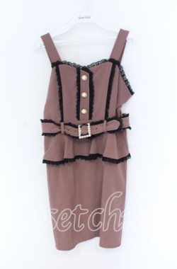 画像1: Rojita / ペプラムジャンスカ  ピンク O-25-12-02-1003-LO-OP-IG-OS