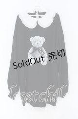 Ank Rouge / クロスくりぬきくまプルオーバー  クロ O-25-12-02-1026-CA-TO-IG-OS