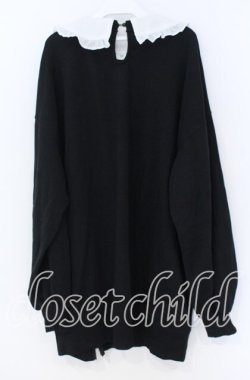 画像3: Ank Rouge / クロスくりぬきくまプルオーバー  クロ O-25-12-02-1026-CA-TO-IG-OS