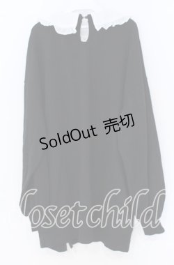 画像3: Ank Rouge / クロスくりぬきくまプルオーバー  クロ O-25-12-02-1026-CA-TO-IG-OS