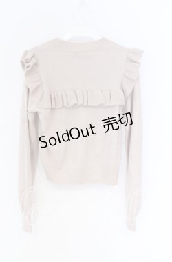 画像2: evelyn / フリルニットトップス  ピンク O-25-12-02-1028-LO-TO-IG-OS