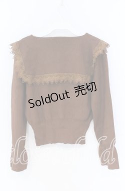 画像3: LODISPOTTO / 襟付きカーディガン  ブラウン O-25-12-02-1029-LO-TO-IG-OS