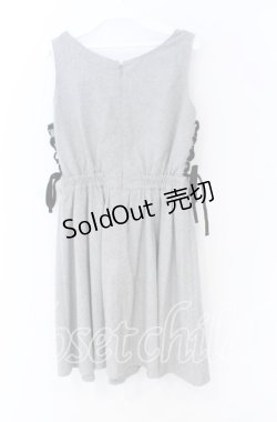 画像3: Ank Rouge / ハートアロー刺繍サイドスピンドルワンピース  グレー O-25-12-02-1030-CA-OP-IG-OS