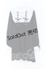 Rojita / Wレースアップワンピース  クロ×シロ O-25-12-02-1033-LO-OP-IG-OS