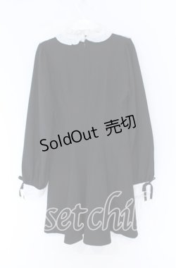 画像3: Rojita / Wレースアップワンピース  クロ×シロ O-25-12-02-1033-LO-OP-IG-OS